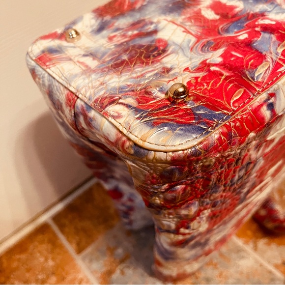 🇺🇸BEAUTIFUL BRAHMIN AMELIA BUCKET BAG in VALOR!!! - Picture 11 of 16